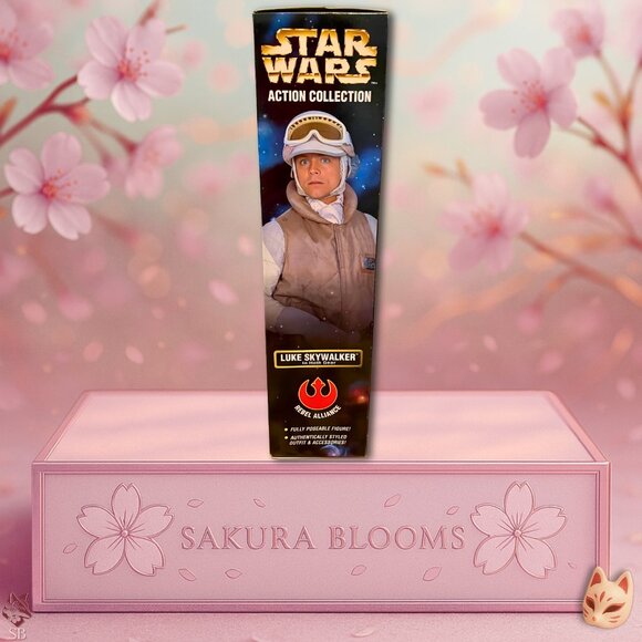 Star Wars Luke Skywalker 12" Action Figure Hoth Gear 1997 Kenner NIB - Picture 2 of 7